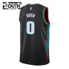 Maillot Basket Enfant Detroit Pistons Jalen Duren 2025-26 Nike City Edition Noir Swingman